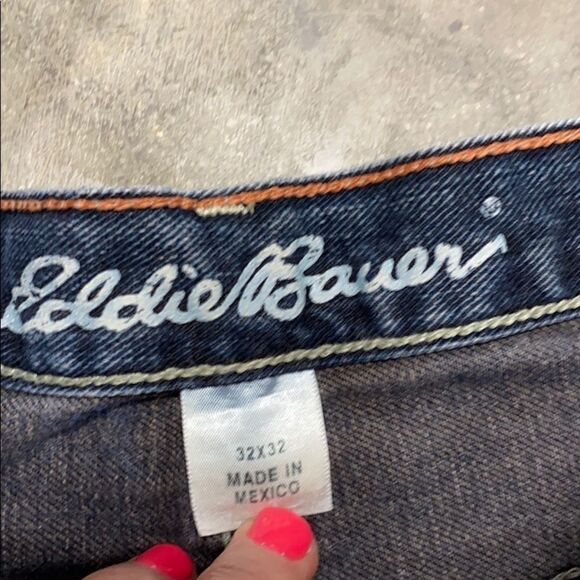 Eddie Bauer Slim Jean Specially Dyed W33 L32 - Picture 3 of 10